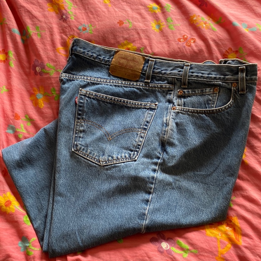 Men’s relaxed fit LEVI’S jeans - Size 44x30. Excellent condition. Good p…